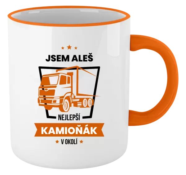 Hrnek Nejlepší v okolí - kamioňák