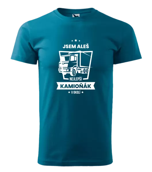 Pánské tričko Nejlepší v okolí - kamioňák