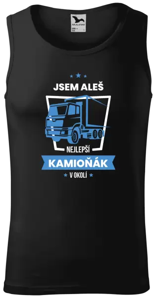 Pánské tílko Nejlepší v okolí - kamioňák