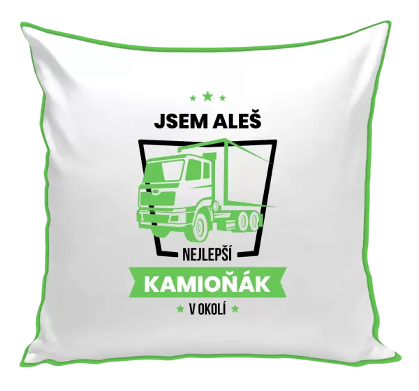 Polštář Nejlepší v okolí - kamioňák