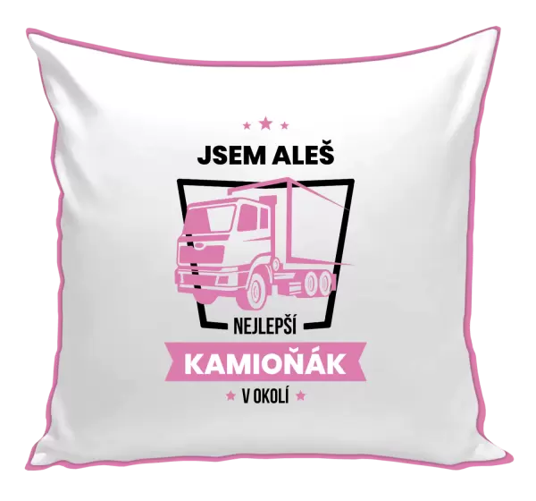 Polštář Nejlepší v okolí - kamioňák