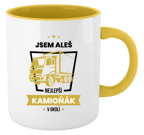 Hrnek Nejlepší v okolí - kamioňák