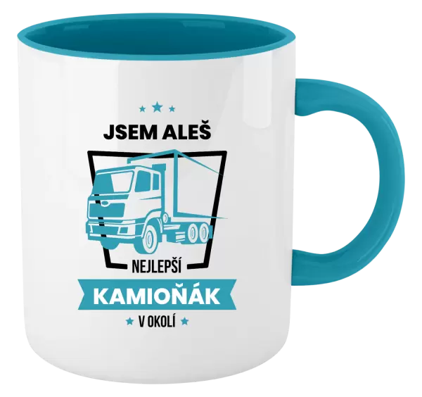 Hrnek Nejlepší v okolí - kamioňák