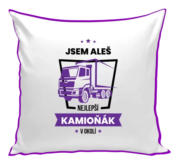 Polštář Nejlepší v okolí - kamioňák