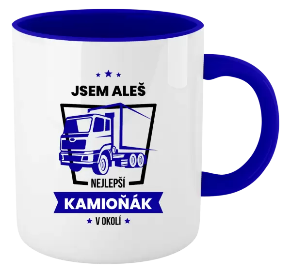 Hrnek Nejlepší v okolí - kamioňák