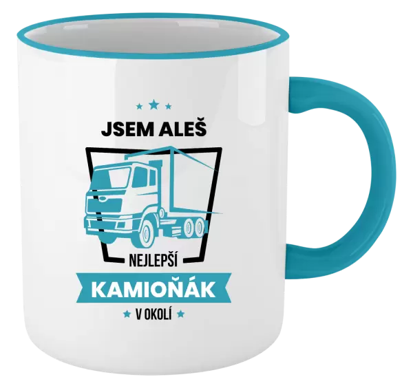 Hrnek Nejlepší v okolí - kamioňák