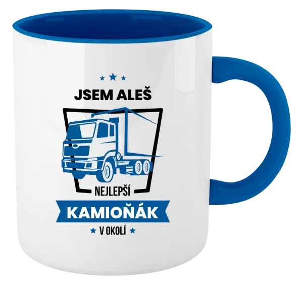 Hrnek Nejlepší v okolí - kamioňák