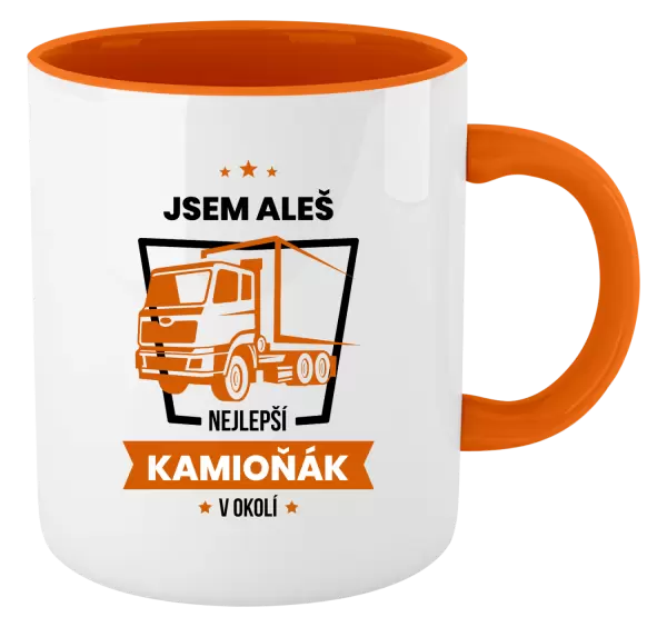 Hrnek Nejlepší v okolí - kamioňák