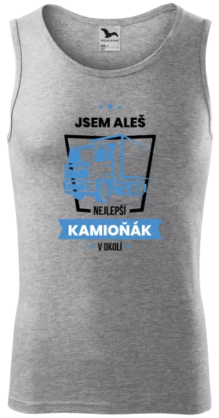 Pánské tílko Nejlepší v okolí - kamioňák