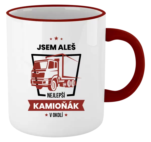 Hrnek Nejlepší v okolí - kamioňák