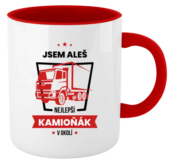 Hrnek Nejlepší v okolí - kamioňák