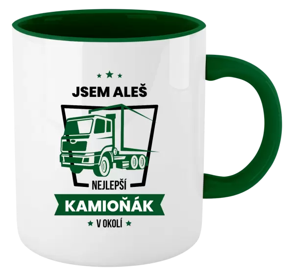 Hrnek Nejlepší v okolí - kamioňák