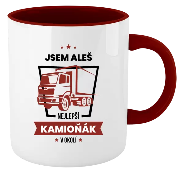 Hrnek Nejlepší v okolí - kamioňák