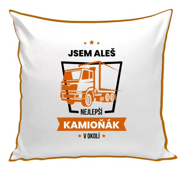 Polštář Nejlepší v okolí - kamioňák