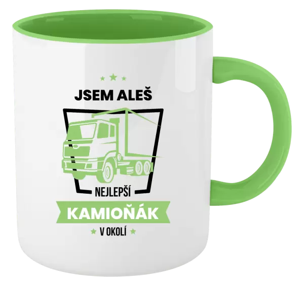 Hrnek Nejlepší v okolí - kamioňák