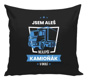 Polštář Nejlepší v okolí - kamioňák