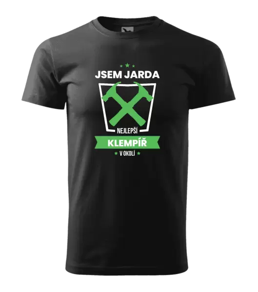 Pánské tričko Nejlepší v okolí - klempíř