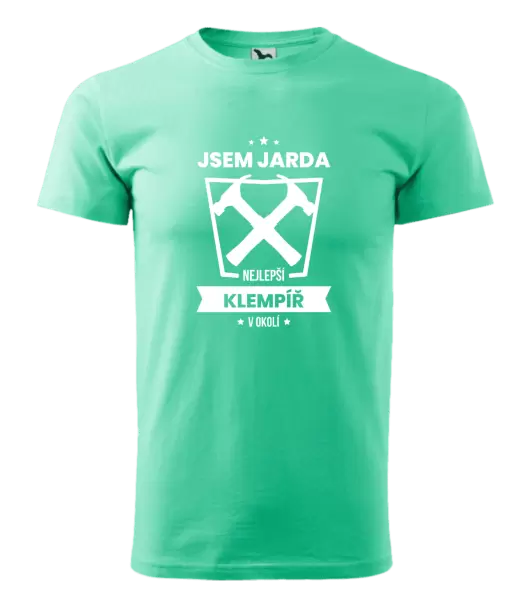 Pánské tričko Nejlepší v okolí - klempíř