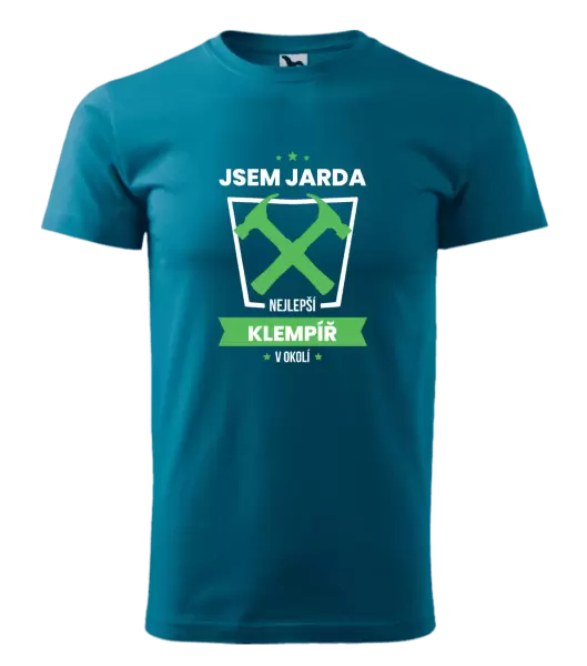 Pánské tričko Nejlepší v okolí - klempíř