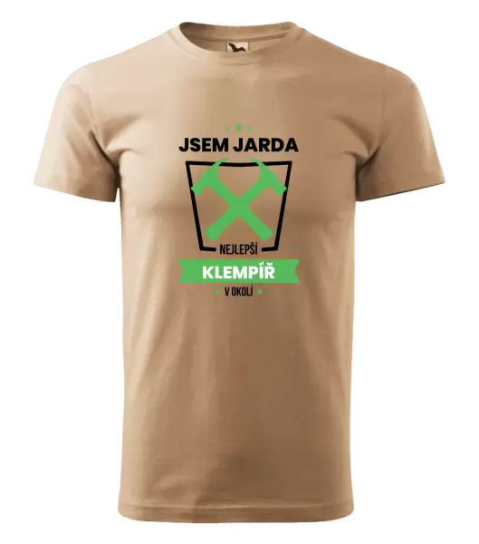 Pánské tričko Nejlepší v okolí - klempíř