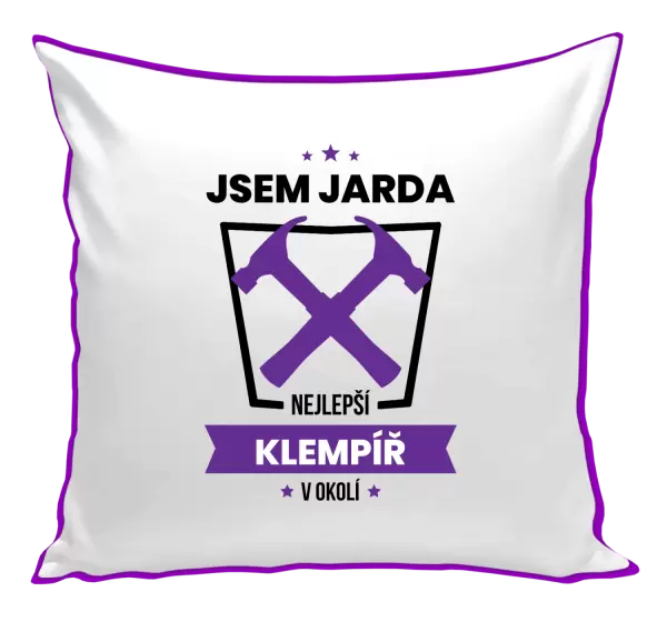 Polštář Nejlepší v okolí - klempíř