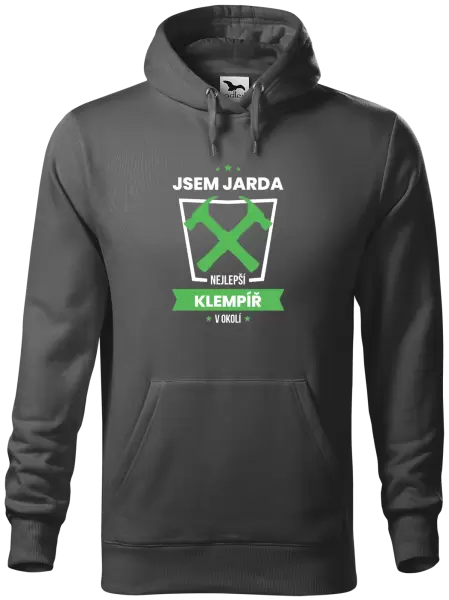 Pánská mikina Nejlepší v okolí - klempíř