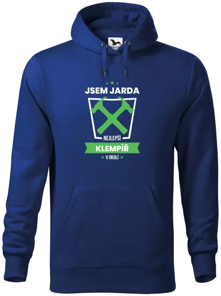 Pánská mikina Nejlepší v okolí - klempíř