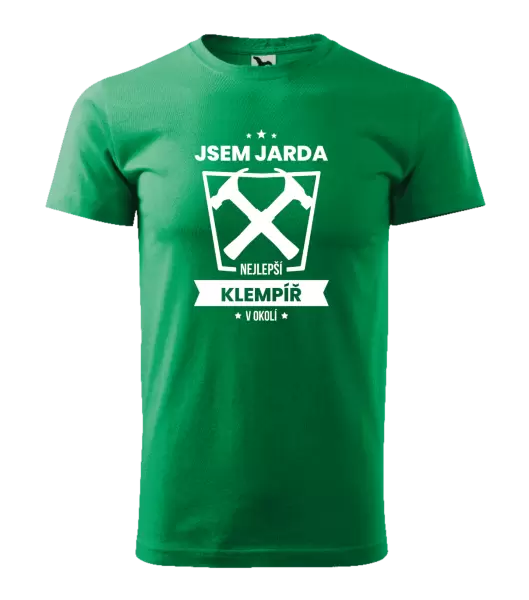 Pánské tričko Nejlepší v okolí - klempíř