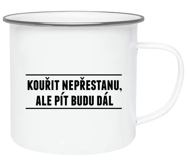 Plecháček Kouřit nepřestanu, ale pít budu dál