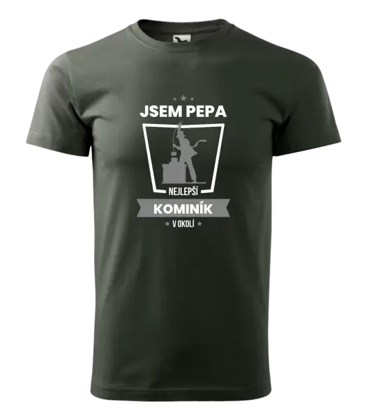 Pánské tričko Nejlepší v okolí - kominík