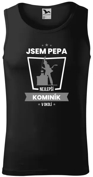Pánské tílko Nejlepší v okolí - kominík