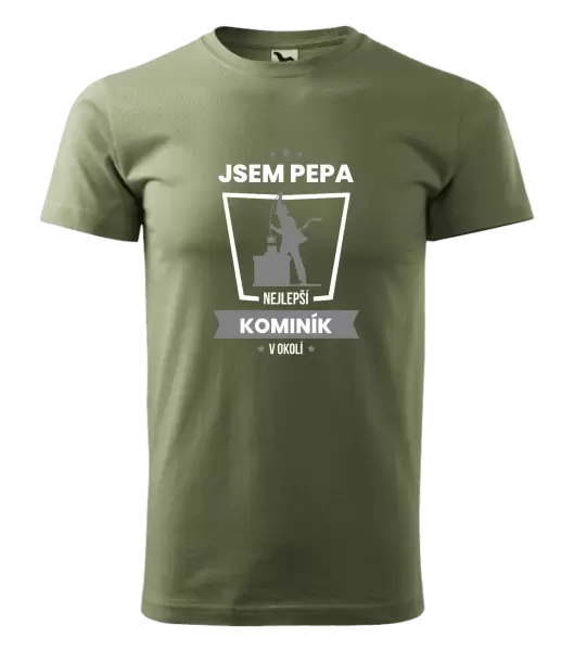 Pánské tričko Nejlepší v okolí - kominík