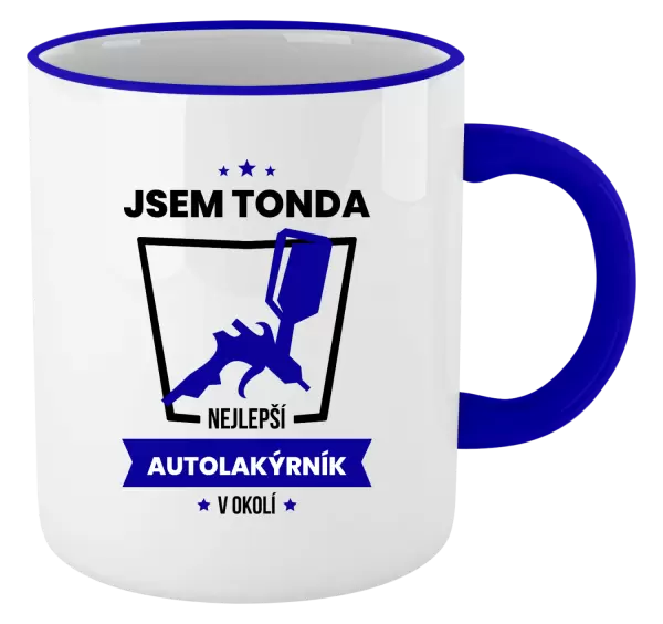 Hrnek Nejlepší v okolí - autolakýrník