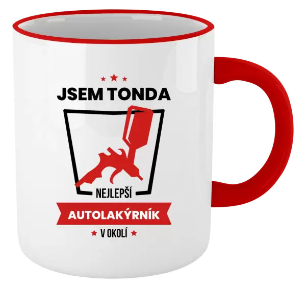 Hrnek Nejlepší v okolí - autolakýrník