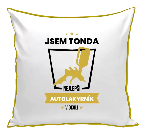 Polštář Nejlepší v okolí - autolakýrník