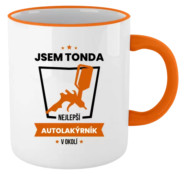 Hrnek Nejlepší v okolí - autolakýrník