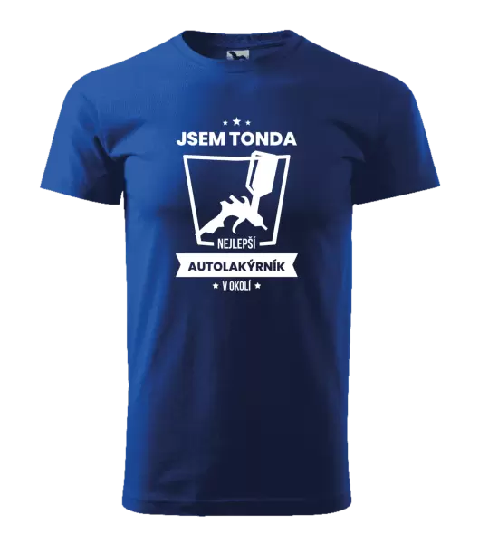 Pánské tričko Nejlepší v okolí - autolakýrník