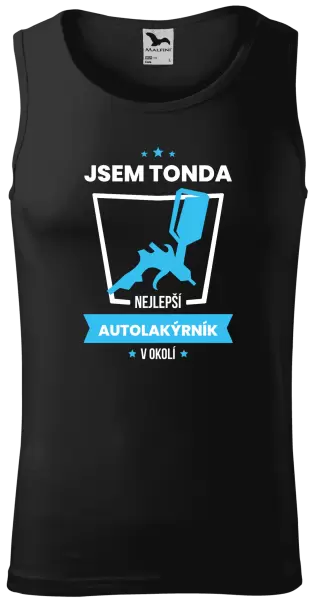 Pánské tílko Nejlepší v okolí - autolakýrník