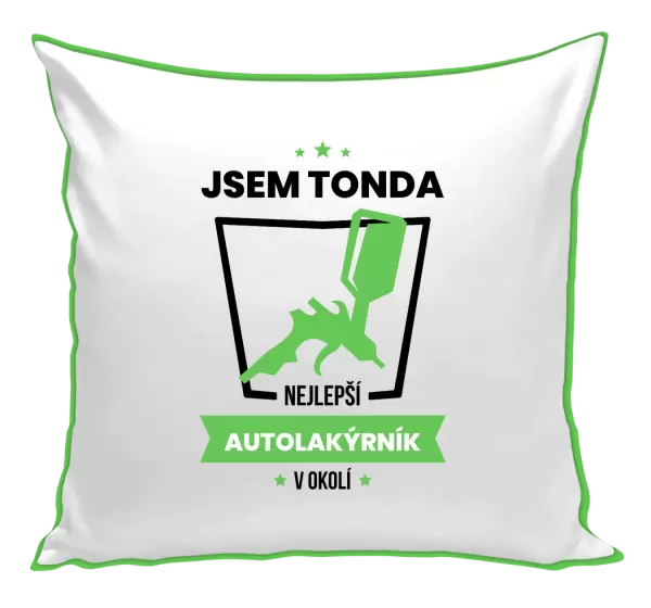 Polštář Nejlepší v okolí - autolakýrník