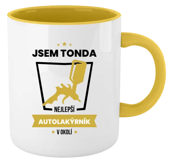 Hrnek Nejlepší v okolí - autolakýrník