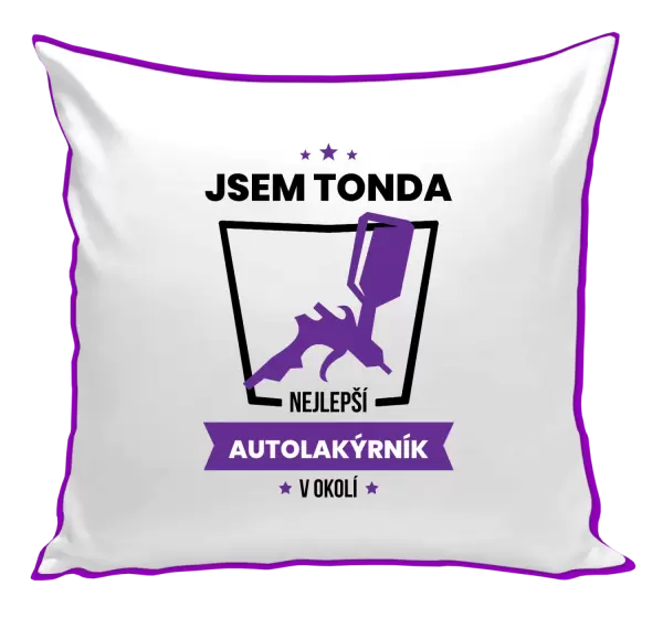 Polštář Nejlepší v okolí - autolakýrník