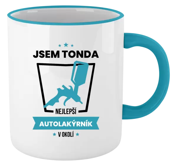 Hrnek Nejlepší v okolí - autolakýrník