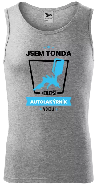 Pánské tílko Nejlepší v okolí - autolakýrník