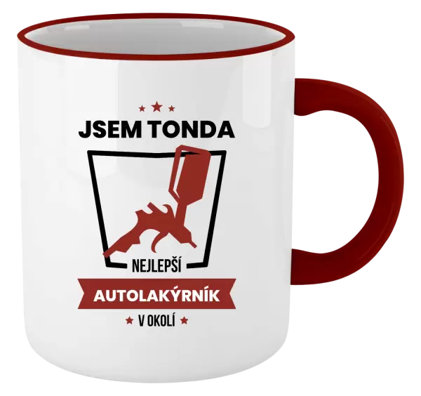 Hrnek Nejlepší v okolí - autolakýrník