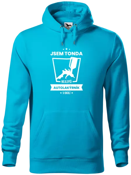 Pánská mikina Nejlepší v okolí - autolakýrník