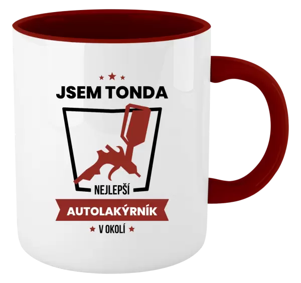 Hrnek Nejlepší v okolí - autolakýrník