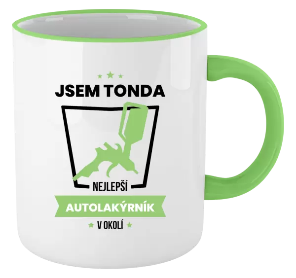 Hrnek Nejlepší v okolí - autolakýrník