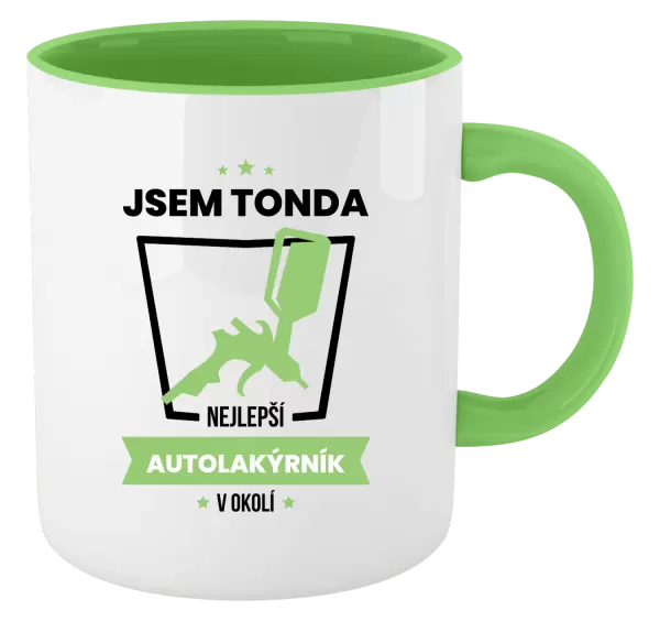 Hrnek Nejlepší v okolí - autolakýrník