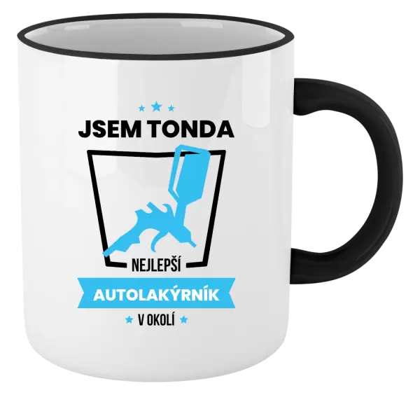 Hrnek Nejlepší v okolí - autolakýrník