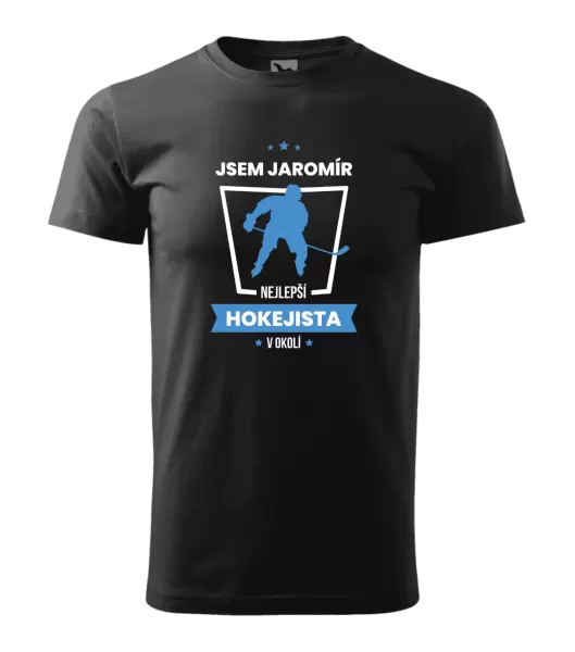 Pánské tričko Nejlepší v okolí - hokejista